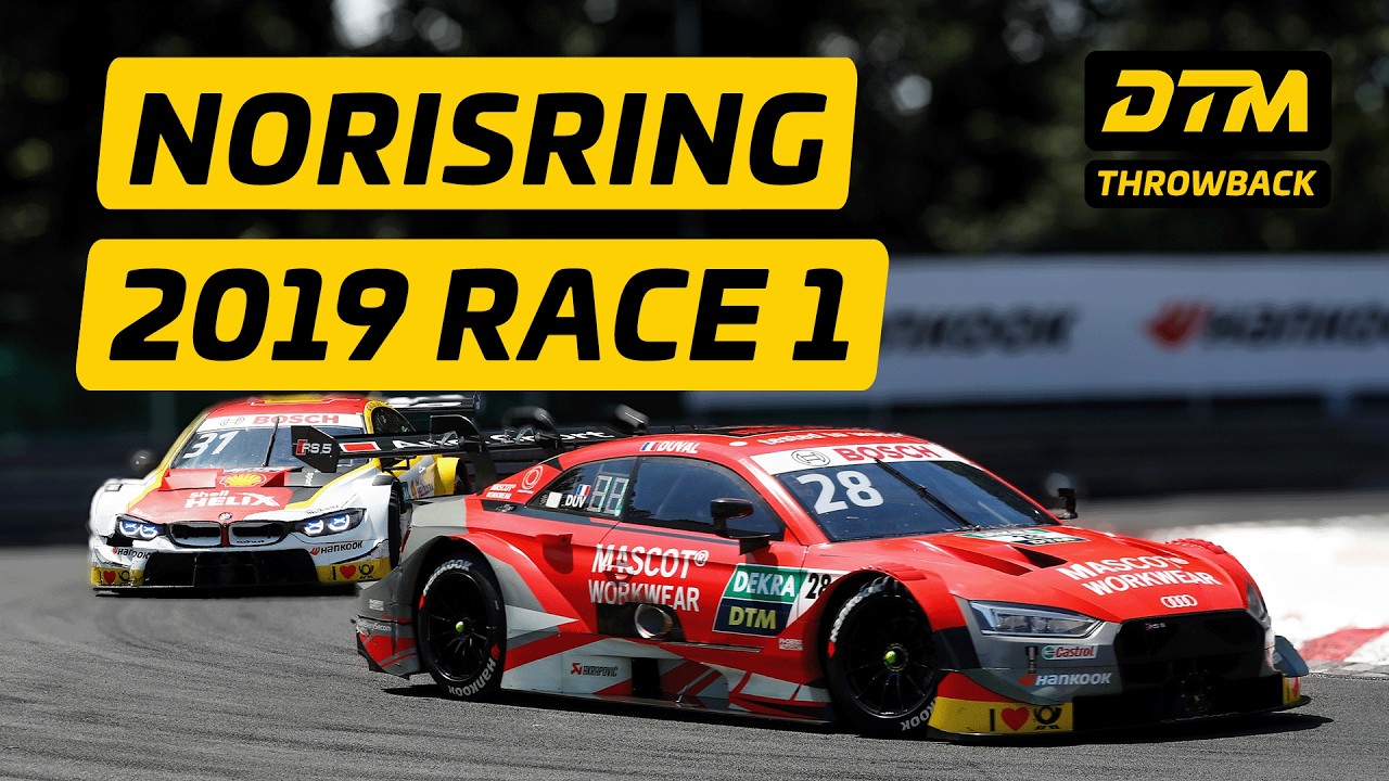 Street Circuit Madness at Norisring! Re-Live DTM 2019 Norisring Race 1 | DTM 2019