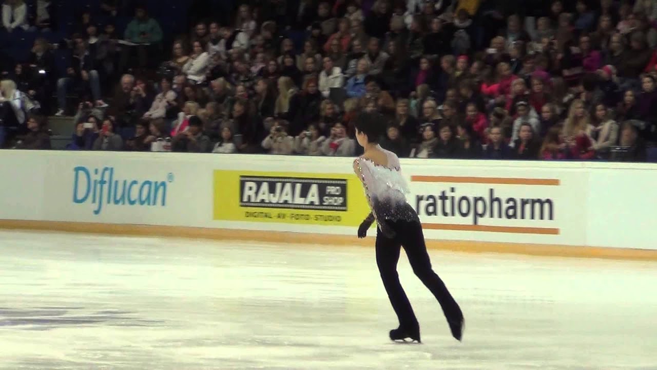 Finlandia Trophy 2013 Yuzuru HANYU before FS 00546
