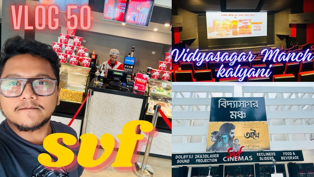 Svf Vidyasagar Manch Kalyani | Movie - Munjya | Vlog 50 ❤️✨