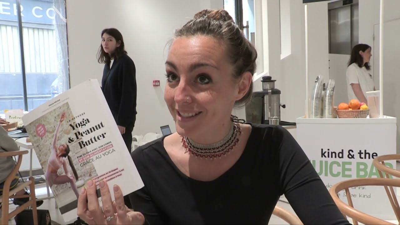 La méthode Yoga & Peanut Butter par Alexia Michel au édition Larouse.