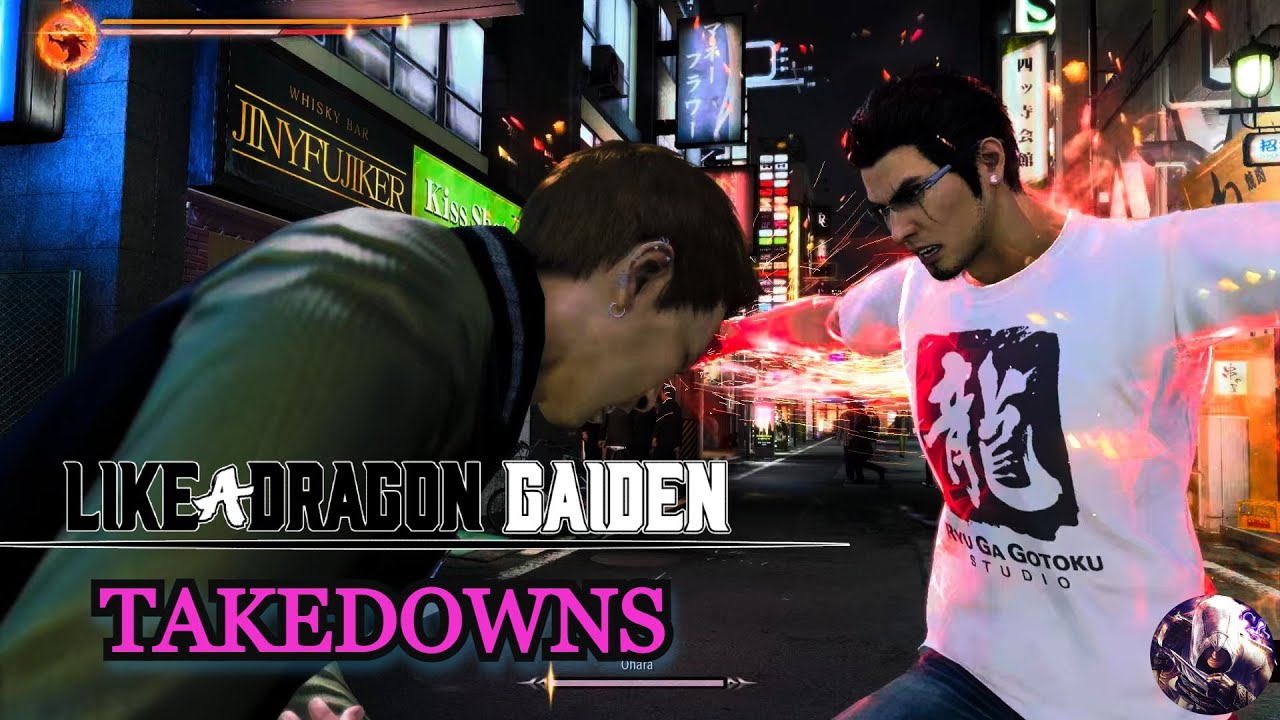 Like a Dragon Gaiden - Takedowns & Finishing Moves (Heat Actions #2) PS5 4K