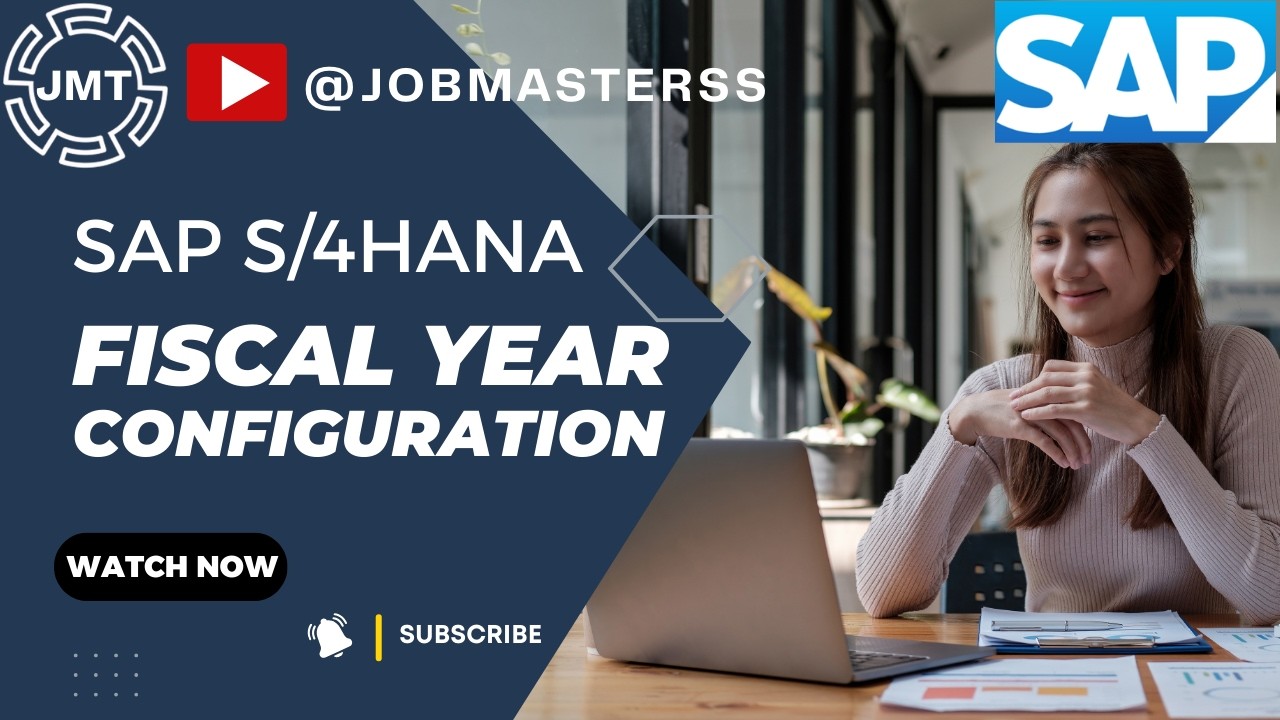 SAP S/4HANA FICO Training | Define Fiscal Year Variant & Assign to Company Code