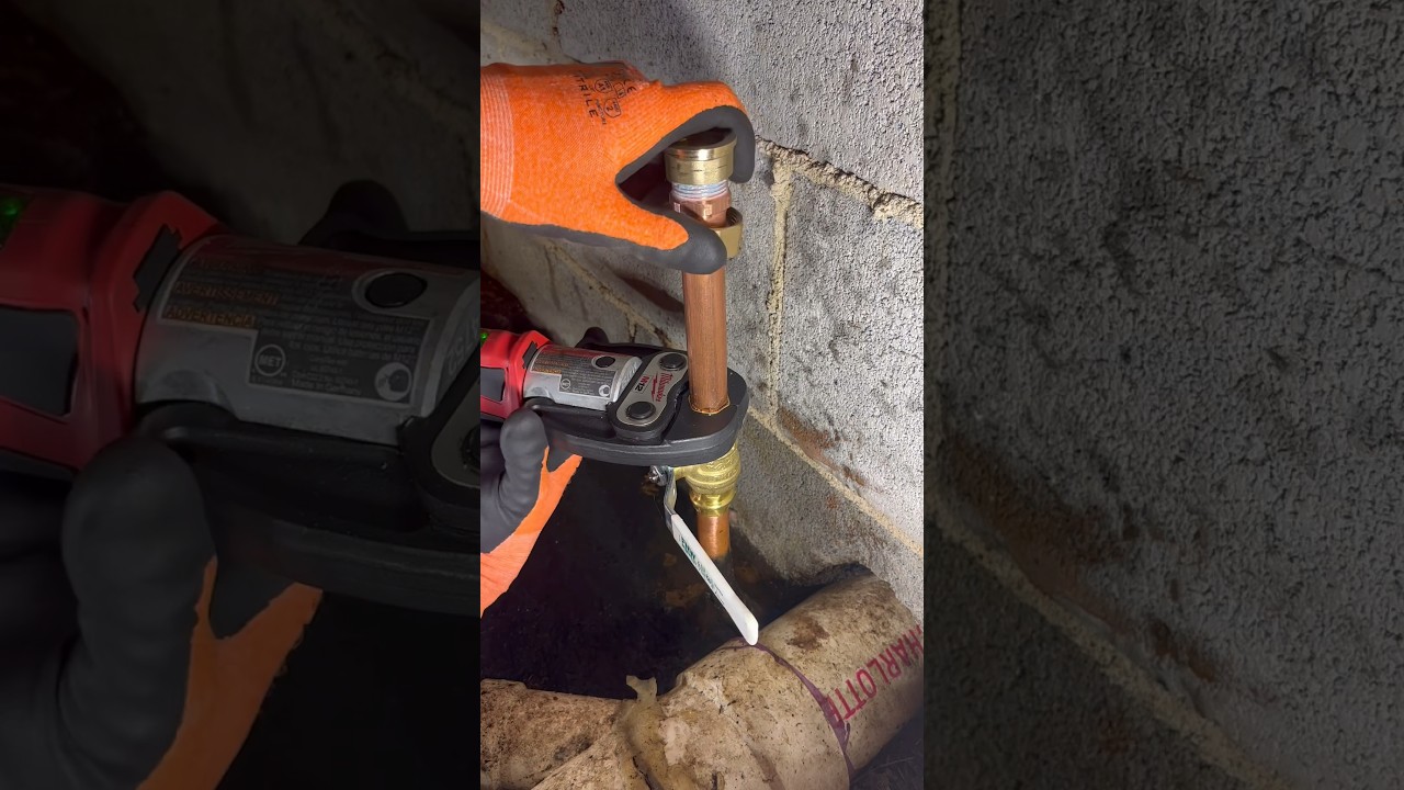 Installing a Pressure Regulator with ProPress #plumbing