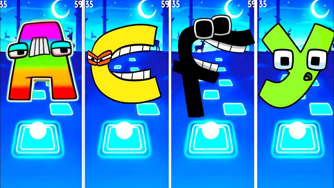 Evil Alphabet Lore - A 🆚 Evil Alphabet Lore - B 🆚 C 🆚 D. 🎶 Who Is Best?🎵 Tell We? 😍