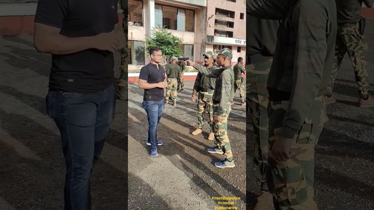Mumbai Police | Commando | #combat #selfdefensetechniques #combatgames #martialarts #mumbaipolice