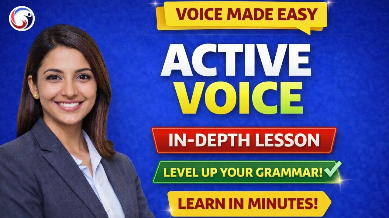 Active Voice in English | Structure, Rules & Clear Examples | GKPro Academy