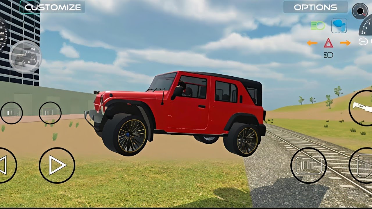 Thar of reading racing 100 speed moving red colour
