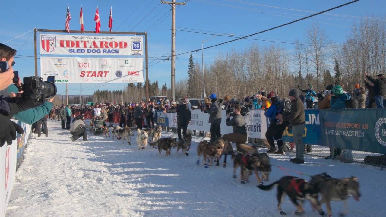 2025 Iditarod Race Kicks Off from Fairbanks, Alaska