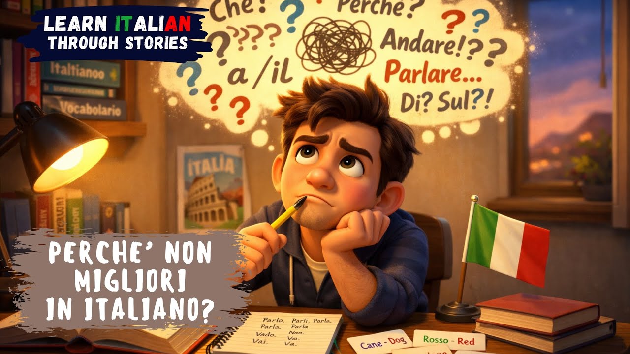 Why Do You Understand Italian but Can't Speak It? My Story | Italian Podcast
