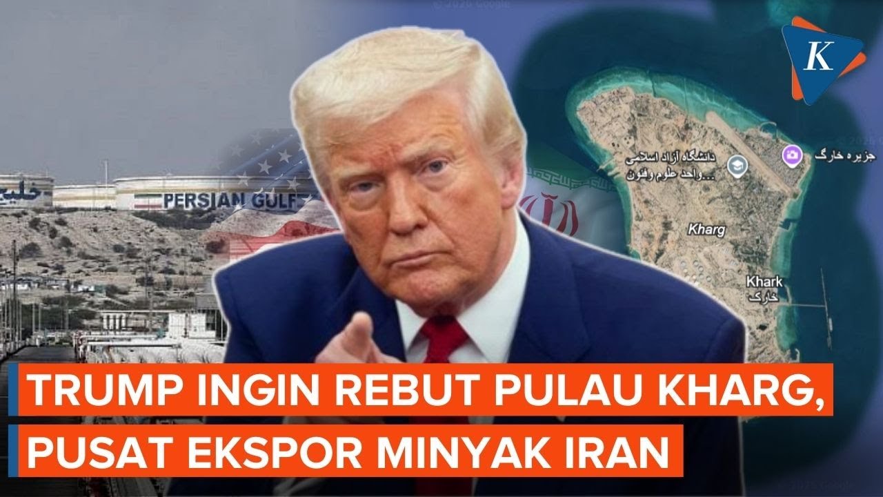 Trump Disebut Ingin Rebut Pulau Kharg Milik Iran, Ambisi sejak 40 Tahun Lalu