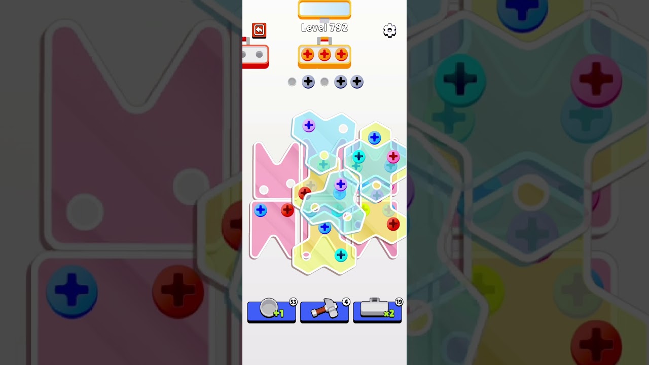 Screw Jam Level 738 Walkthrough Solution