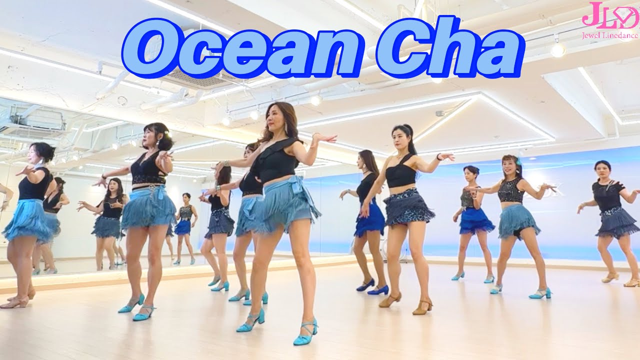 Ocean Cha Linedance/ Easy Intermediate - Cha Cha/ 오션 차 라인댄스/ Choreo KiJu Kim/ JLDK 월요동호회