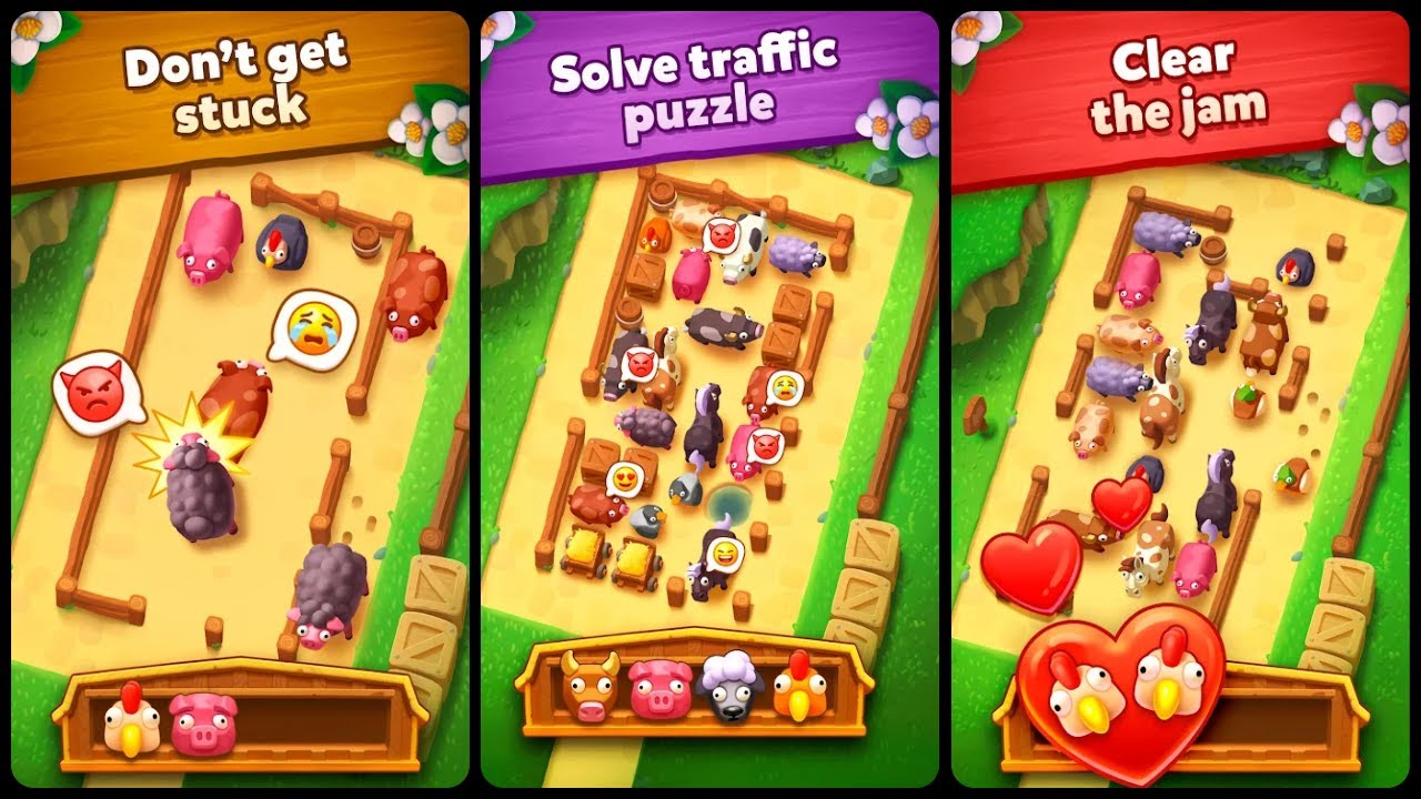 Animal Parking - Traffic Games Game Mobile Game | Gameplay Android & Apk