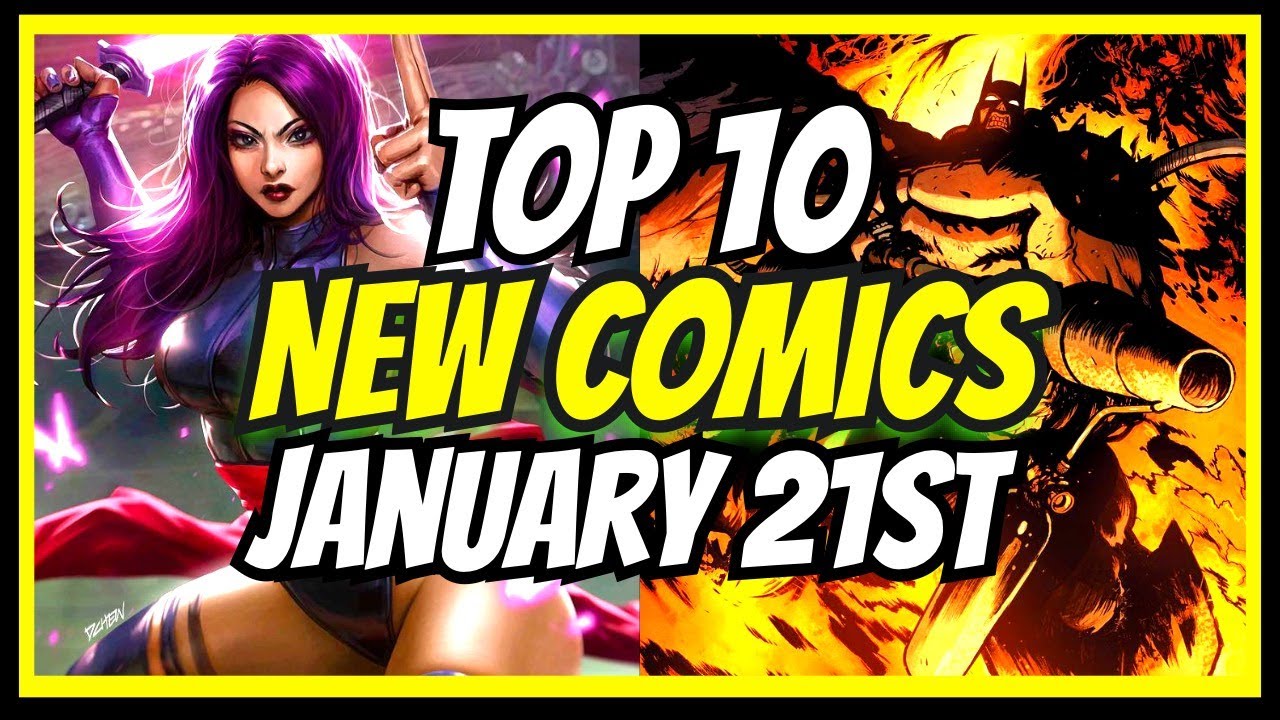 Top 10 New Comics This Week 🔥 NCBD Week 3 2026