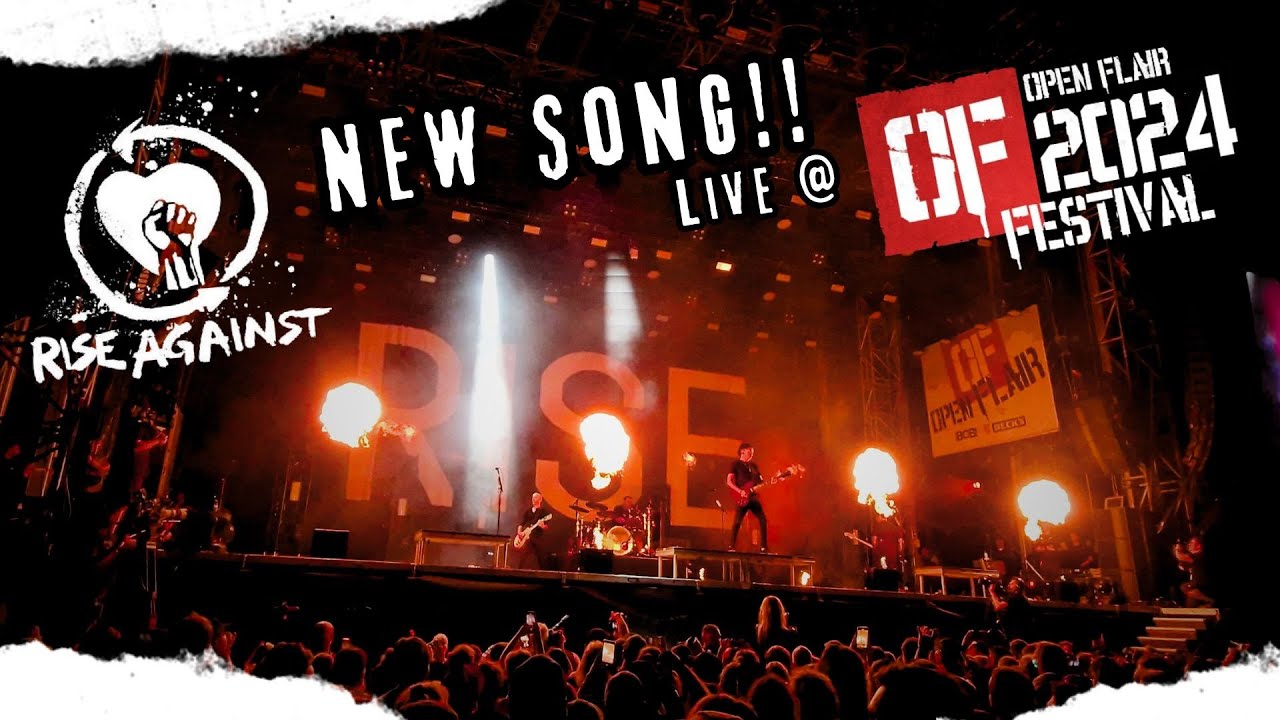 RISE AGAINST - I WANT IT ALL (new) | live @ Open Flair Festival