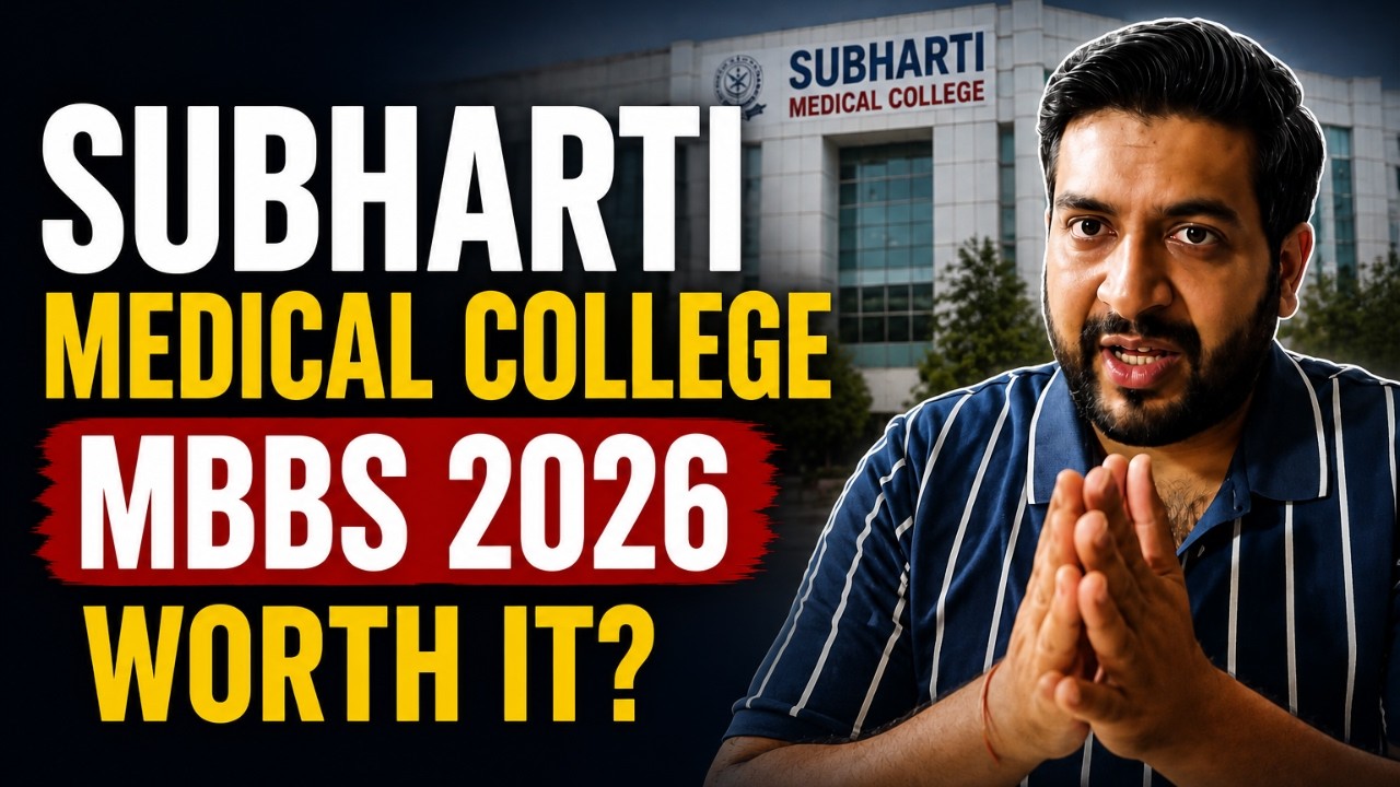 Subharti Medical College MBBS 2026 Review | Fees, NEET, Clinical Exposure & Verdict