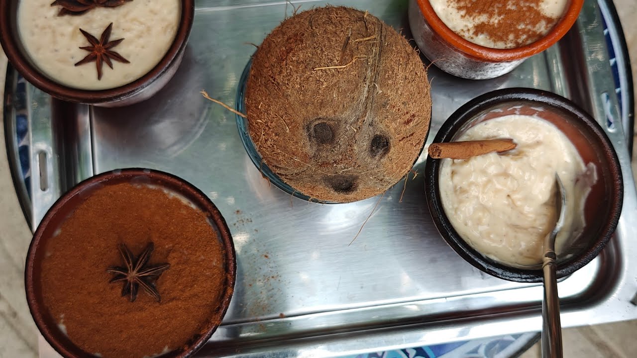 Arroz con leche de coco y caramelo 