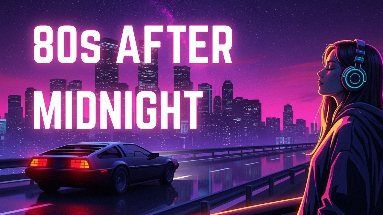 80s After Midnight 🌙 POV Night Drive | Cinematic Lo-Fi & Synthwave