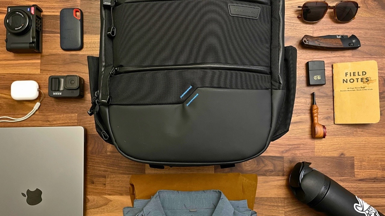 MUST-HAVE Travel Backpack For Creators | Massive SANDMARC Review
