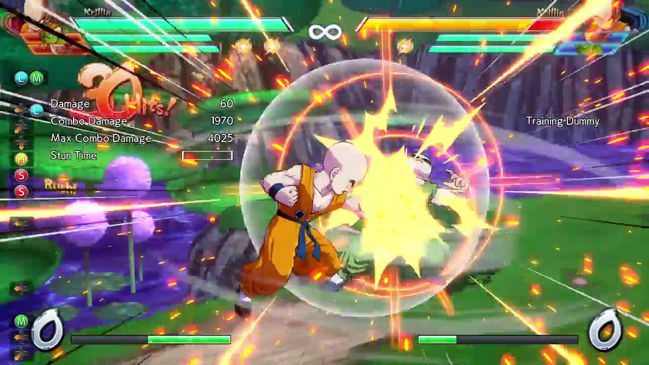 Krillin Solo Dragon Rush Combo