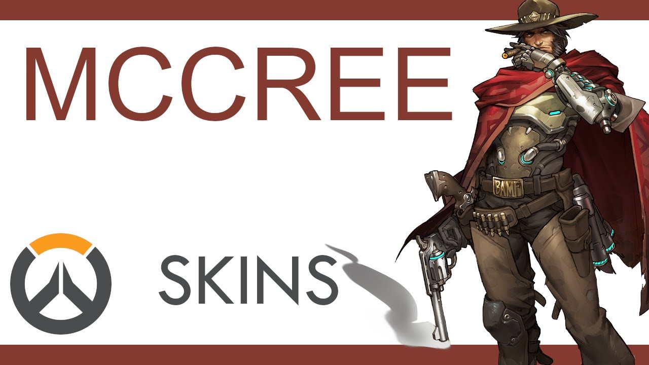 Overwatch - All McCree Skins | Preview