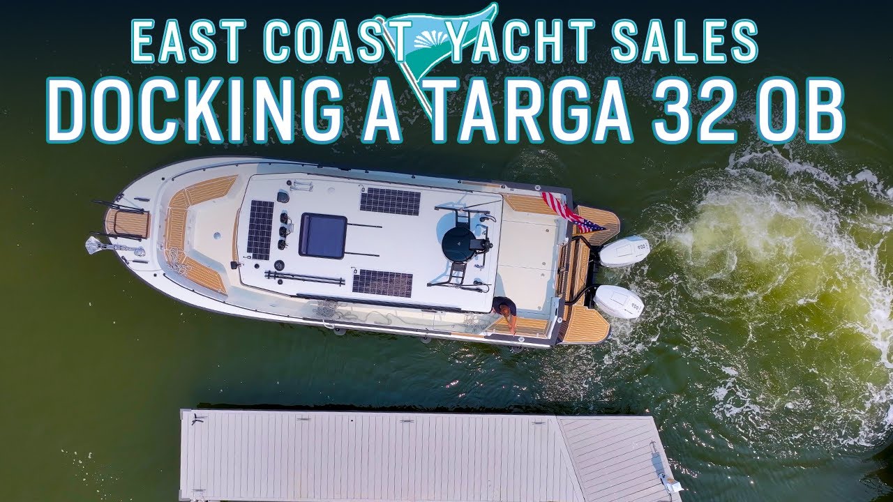 Effortless Docking with the Targa 32 Outboard