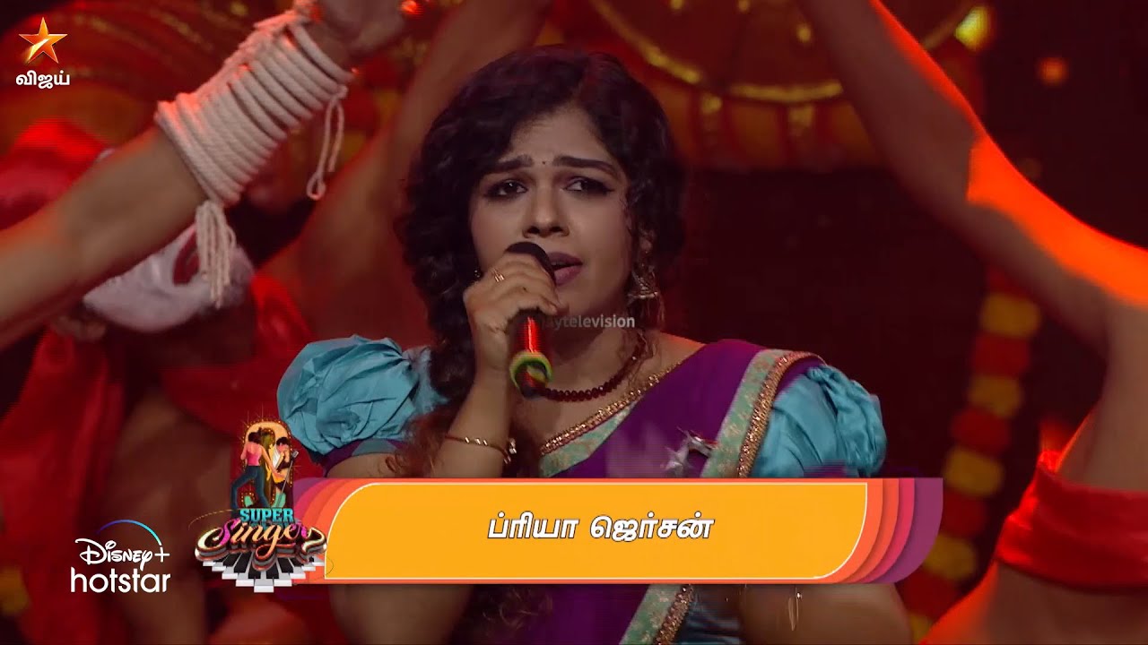 Kanda vara sollunga... Song by #PriyaJerson | Super Singer Season 9