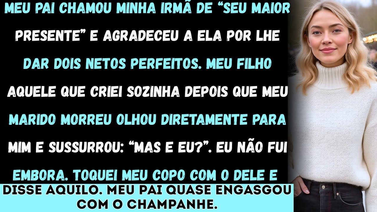 Meu pai chamou minha irmã de ‘seu maior presente’ e agradeceu a ela por lhe dar dois netos perfeitos