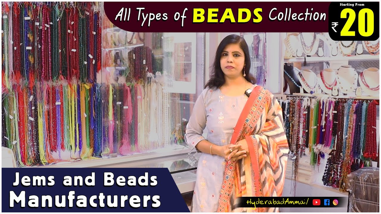 Huge Varieties of Beads Collections at Wholesale price ||   Beads Jewellery Makers