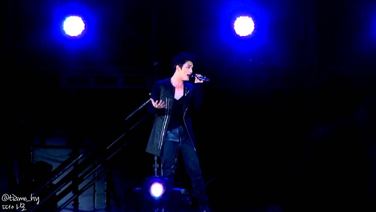 111016 2011 JYJ UNFORGETTABLE LIVE CONCERT IN JAPAN JAEJOONG I'll protect you