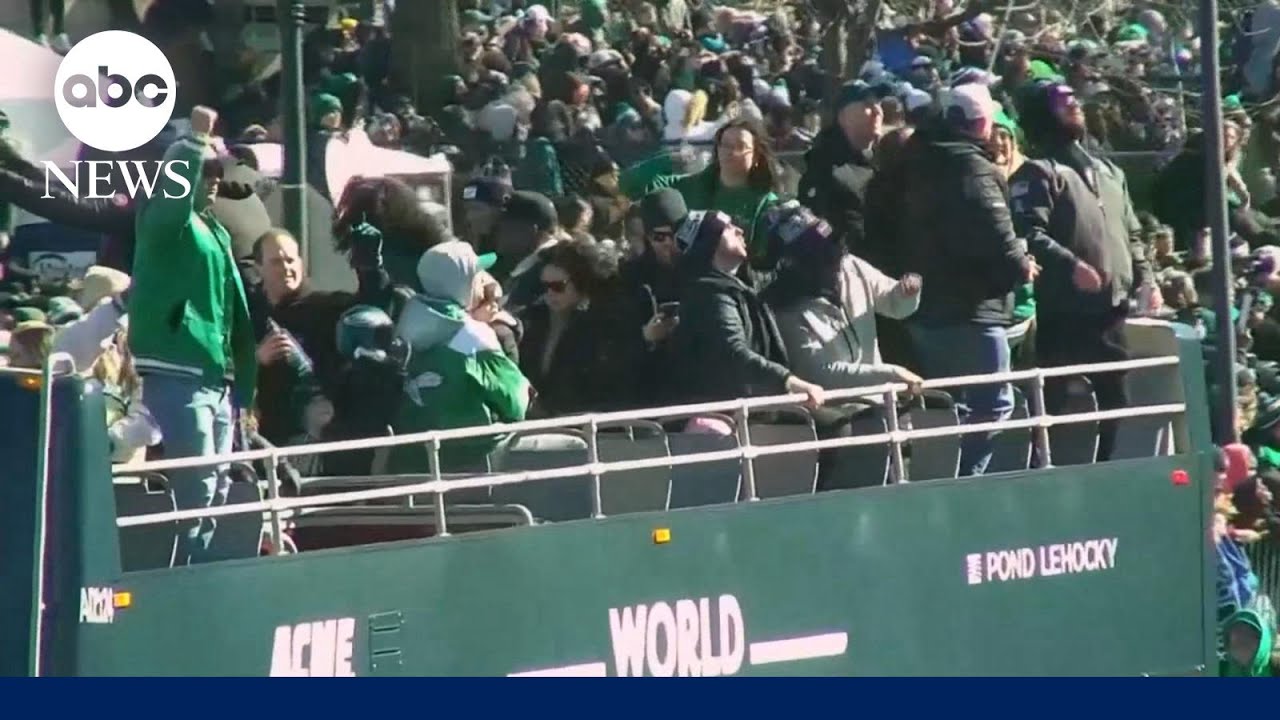 Eagles' Super Bowl parade takes over Philadelphia