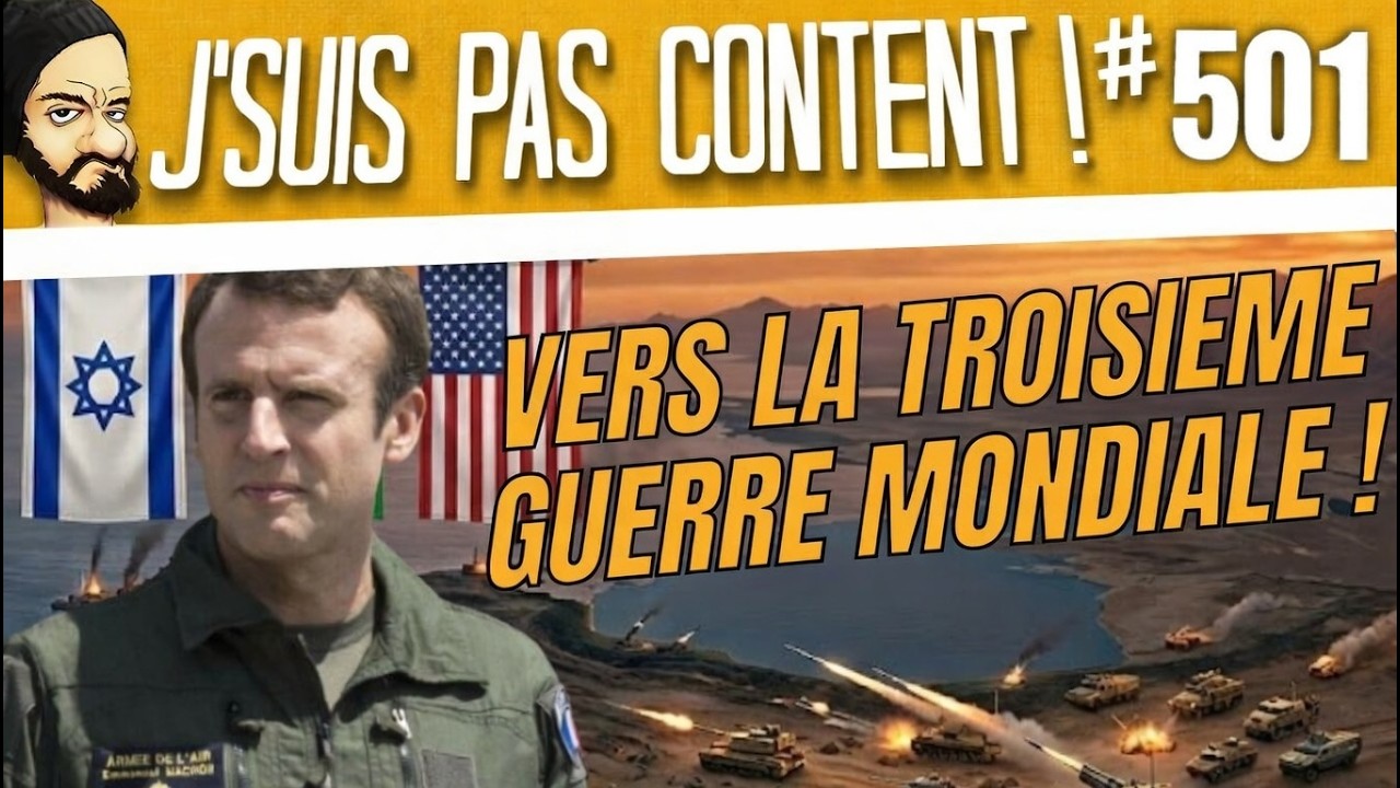 En marche vers la TROISIEME GUERRE MONDIALE ! (ouf l'UE est prête) [J'suis pas content ! #501]