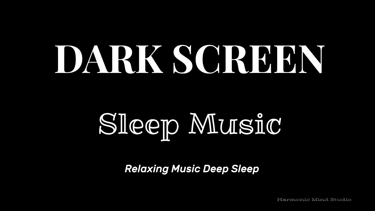 Black Screen Sleep Music – 3 Hours No Ads – Deep Ambient Sound