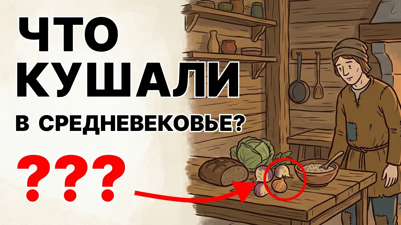 5 ПРОДУКТОВ, которые ели в Средневековье | Еда эпохи Средневековья