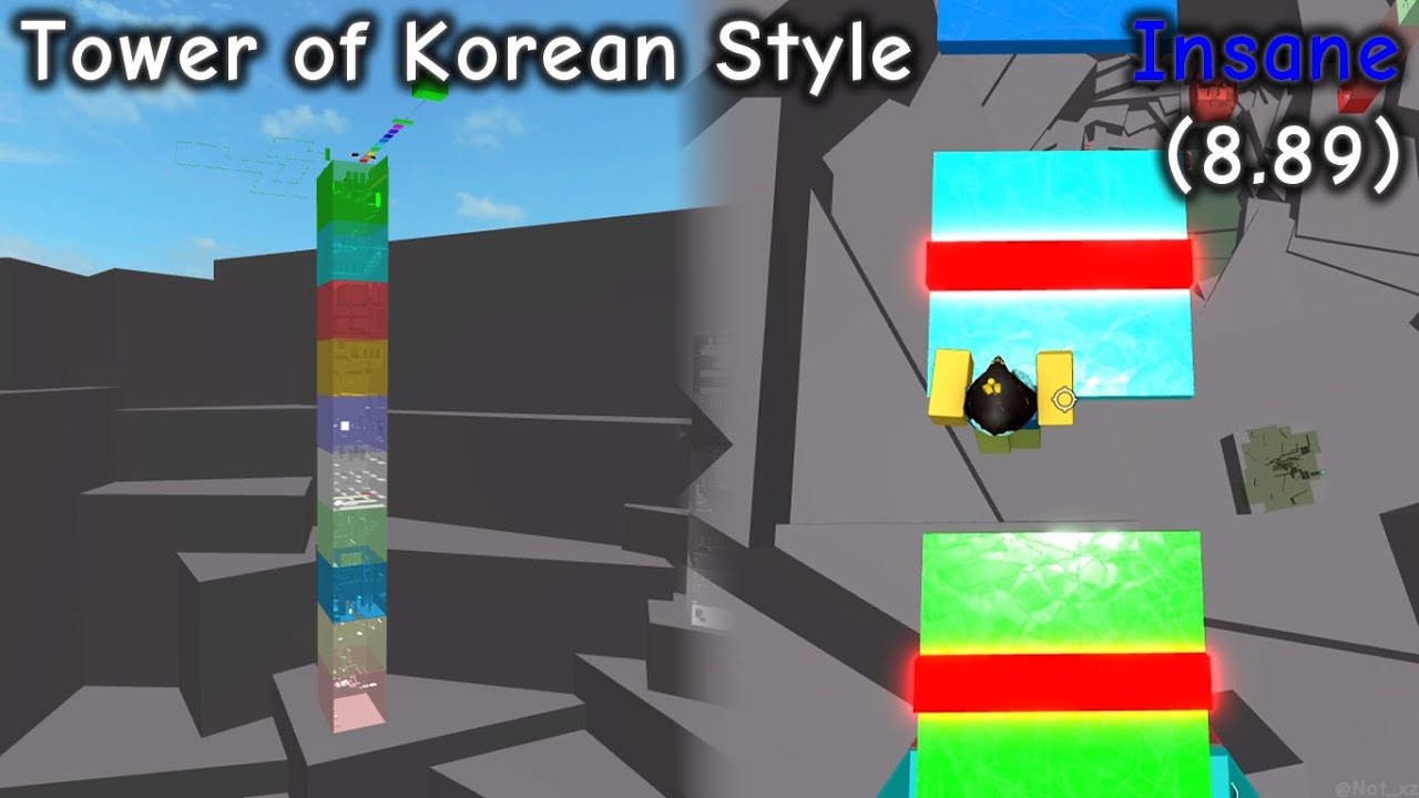 Roblox: Kratic Tower - Tower of Korean Style (PEAK INSANE)