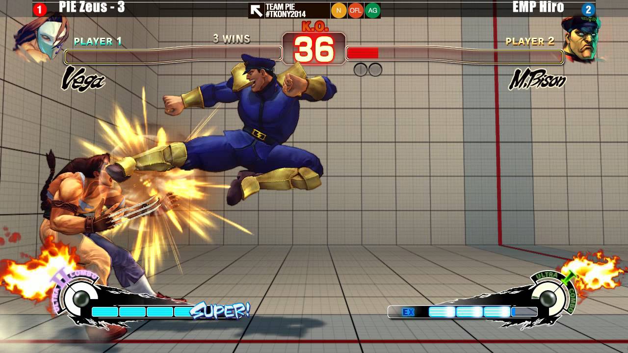 USF4 @ The King of NY A League - PIE Zeus vs EMP Hiro