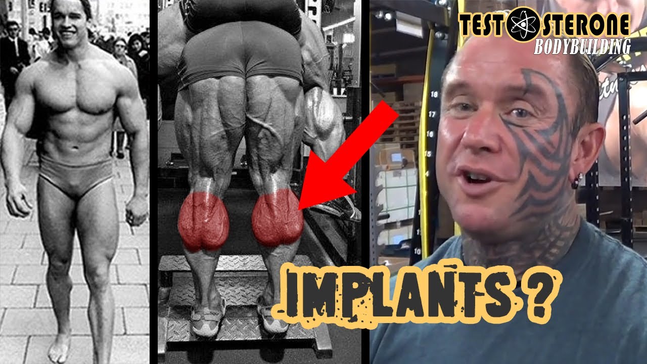 Lee Priest et les mollets d'Arnold Schwarzenegger FR