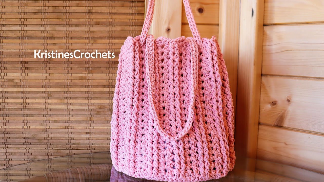 How To Crochet Textured Bucket Bag