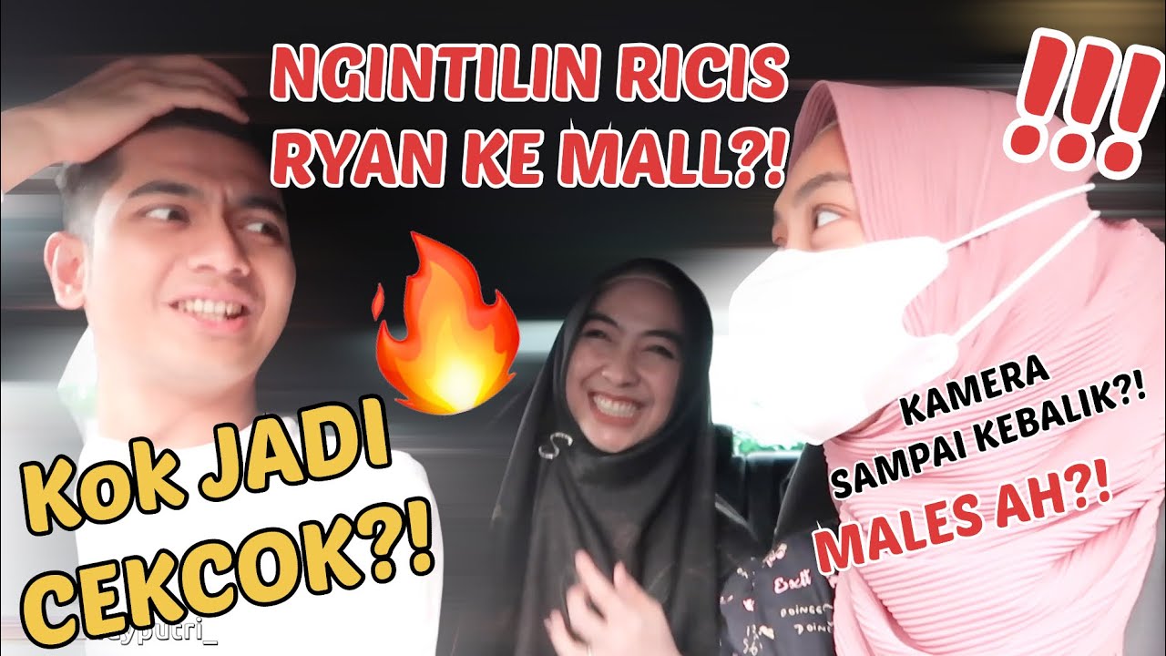SHINDY NGINTILIN RICIS & RYAN DI MALL‼️ RYAN TIBA-TIBA KECEPLOSAN⁉️ BAHAYAA🔥