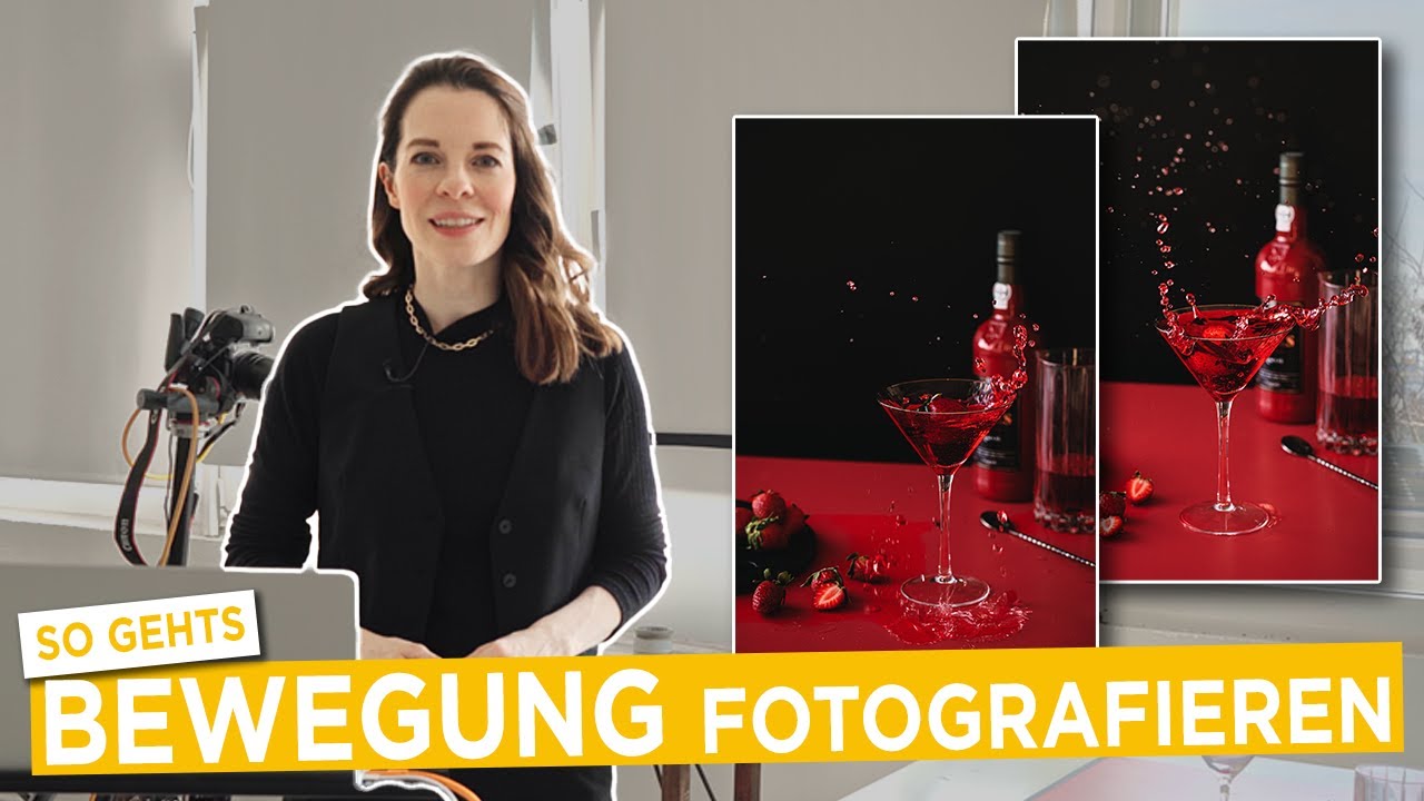 Bewegung fotografieren in Food Fotos - so geht's (ohne Blitz)!