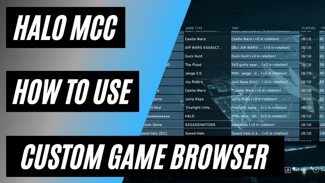 Halo MCC &mdash; как использовать браузер пользовательских игр