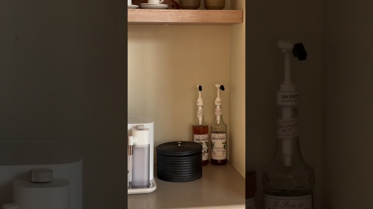 👉coffee station makeover but make it fall  