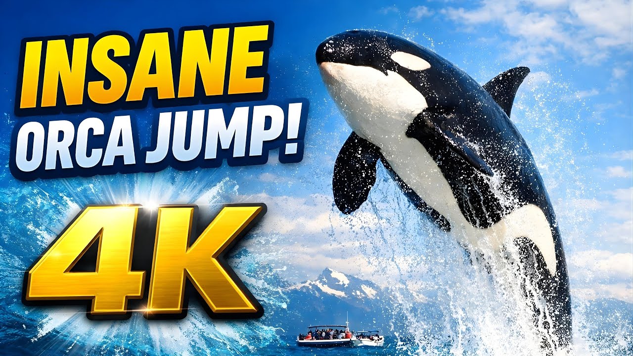 These Orca Show Moments Are Unreal 🐋 | 4K