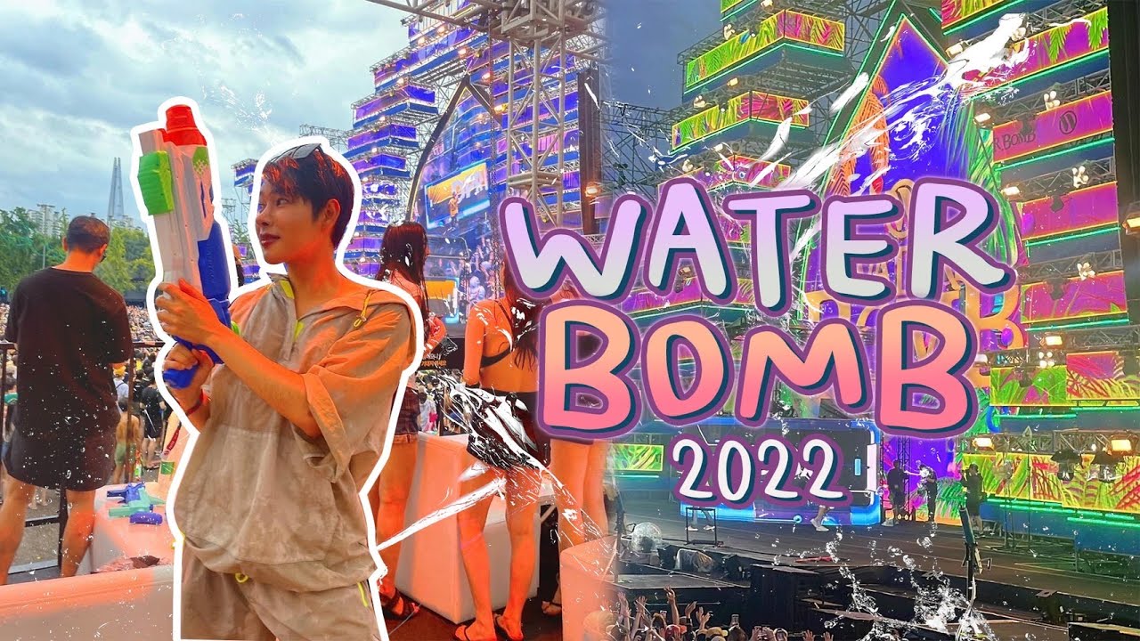 WATERBOMB  SEOUL 2022 💦  VVIP ZONE vlog CL , WINNER ,  (G)I-DLE  워터밤 페스티벌