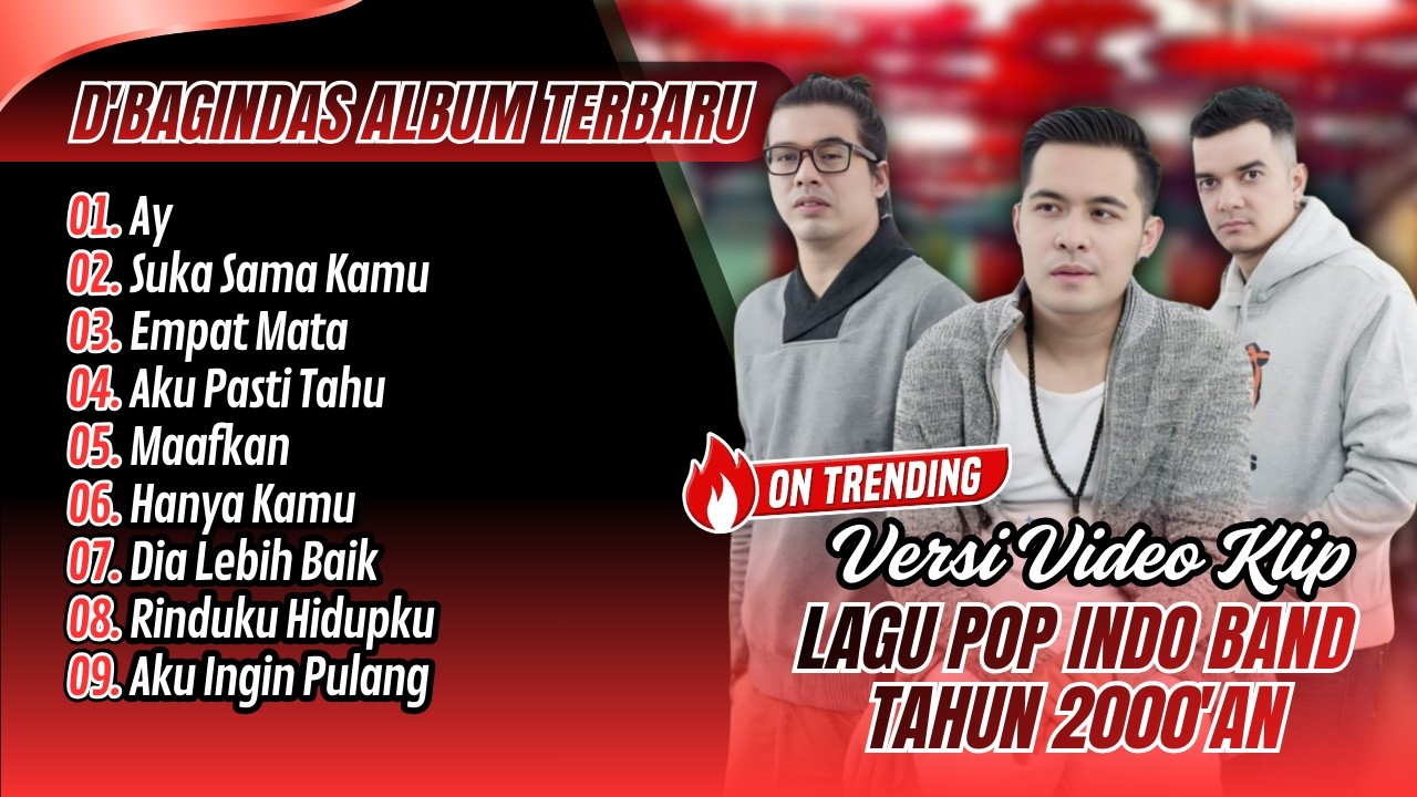D'Bagindas - AY - SUKA SAMA KAMU - EMPAT MATA || LAGU POP BAND TRENDING POPULER 2026