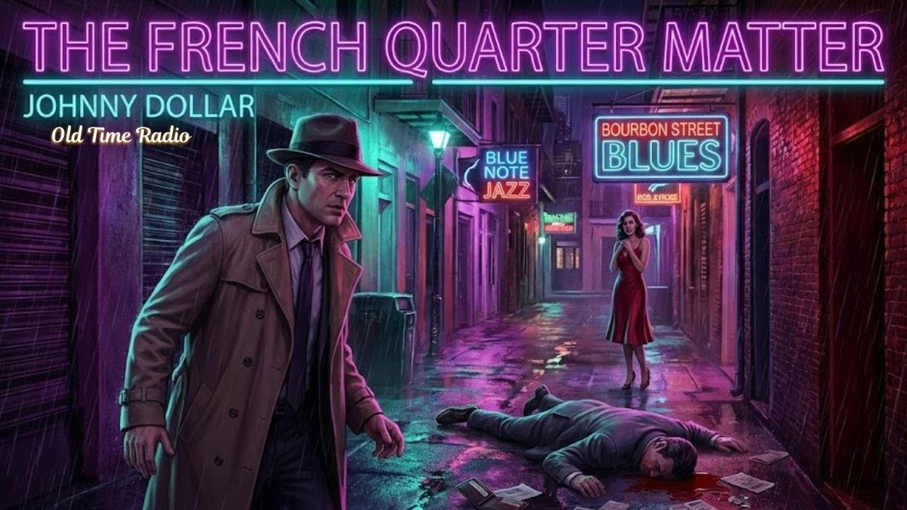 Yours Truly, Johnny Dollar — New Orleans Jazz Trap (Phantom Chase) | Old Time Radio