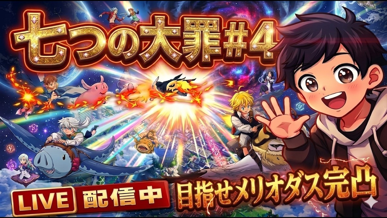 【ナナオリ】メリオダス完凸目指しながらストーリ進める#4