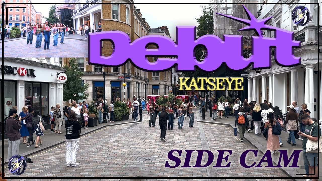 [KPOP IN PUBLIC | SIDE CAM | 4K] KATSEYE (캣츠아이) - DEBUT | Dance Cover | LONDON