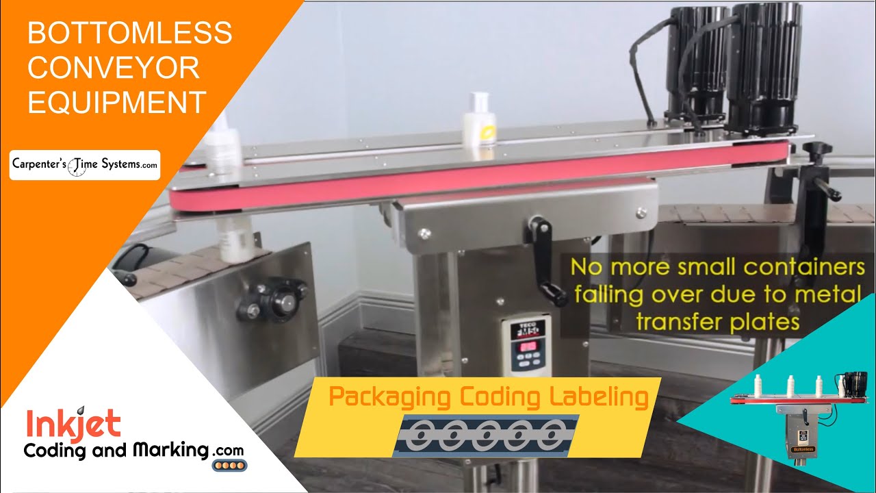 Bottomless Conveyor and Side Grip Transfer Conveyor