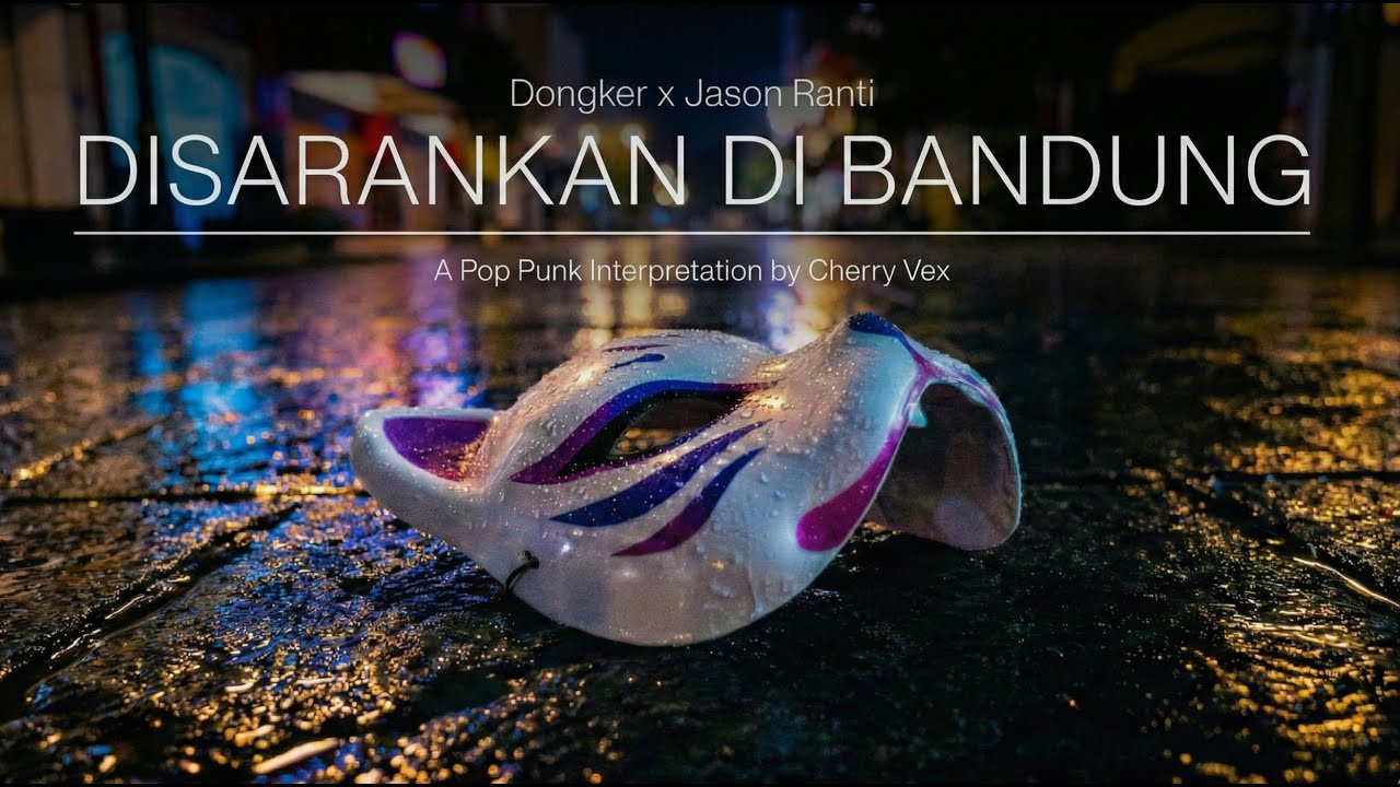 Disarankan Di Bandung - Dongker x Jason Ranti (Pop Punk Cover by Cherry Vex) | Official Music Video